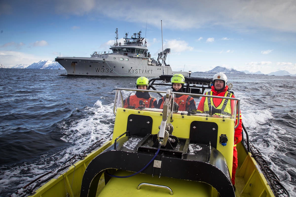 lofoten vm i skrei coast guard heimdal